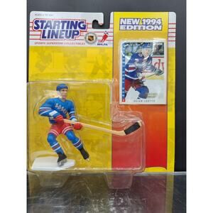 Brian Leetch 1994 Starting Lineup Action Figure New York Rangers Sealed